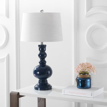 Genie 28.5" Glass LED Table Lamp